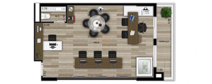 Loja-Salão, 49 m² - Foto 7