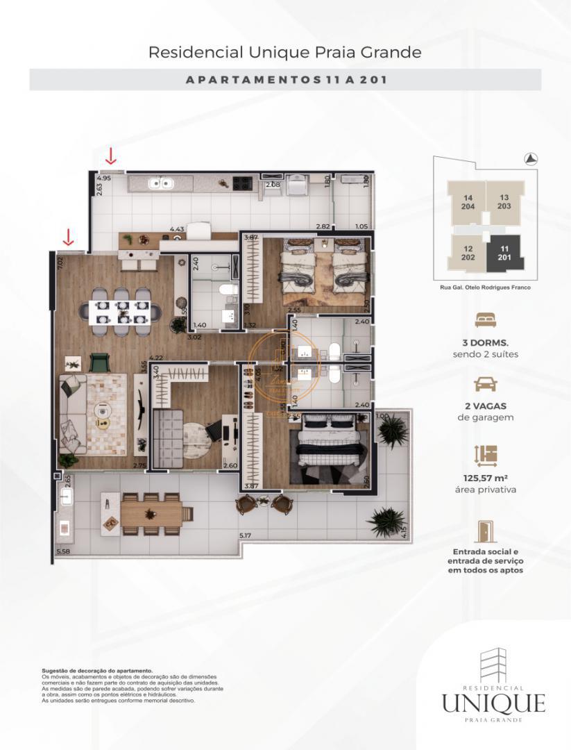 Apartamento, 3 quartos, 149 m² - Foto 3