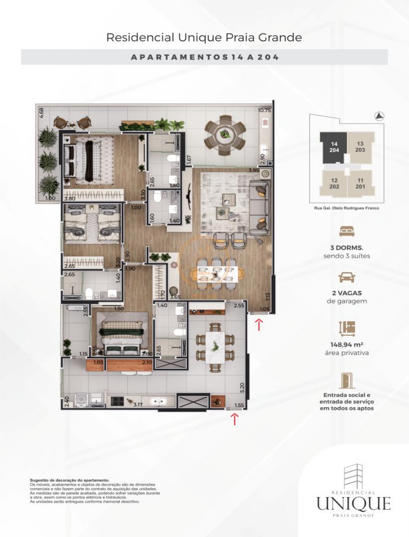 Apartamento, 3 quartos, 149 m² - Foto 6