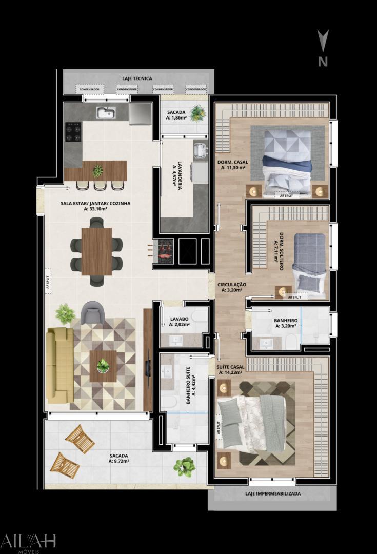Apartamento, 3 quartos, 129 m² - Foto 24