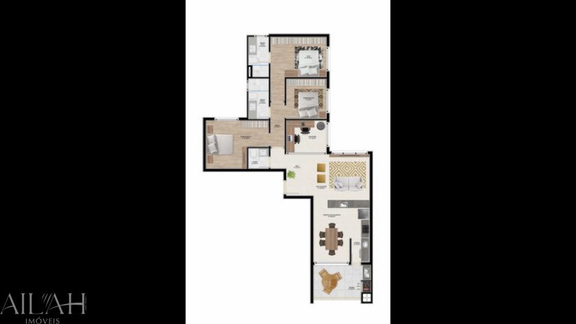 Apartamento, 3 quartos, 129 m² - Foto 26