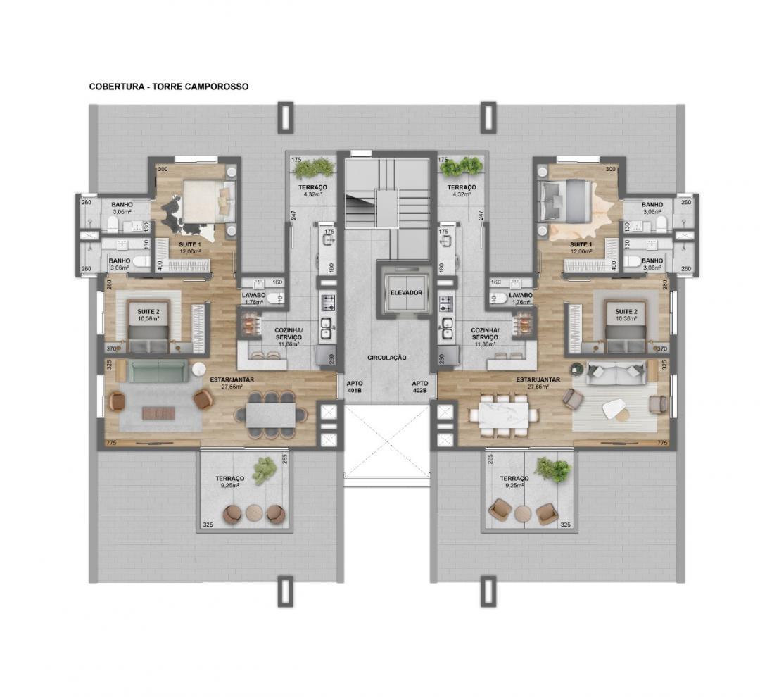 Apartamento, 1 quarto, 54 m² - Foto 20