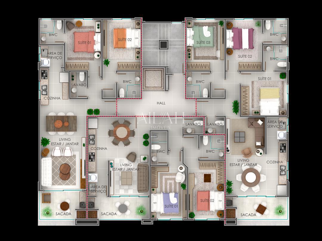 Apartamento, 2 quartos, 84 m² - Foto 8