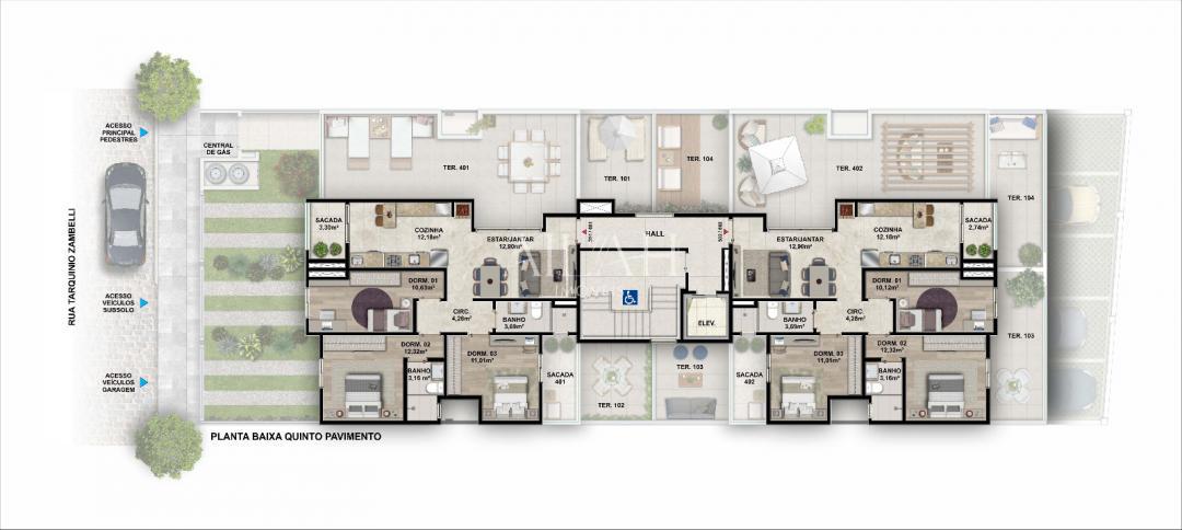 Apartamento, 2 quartos, 75 m² - Foto 6