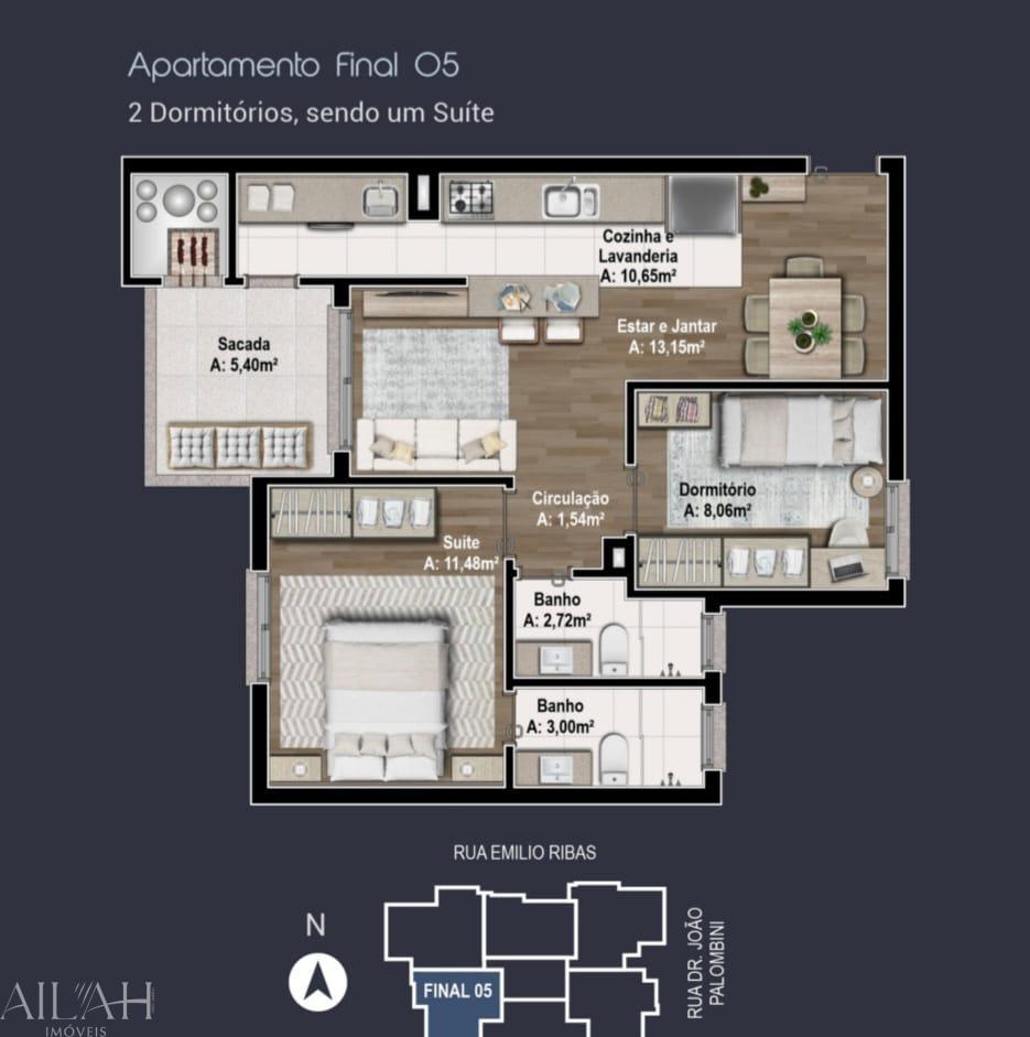 Apartamento, 2 quartos, 81 m² - Foto 4