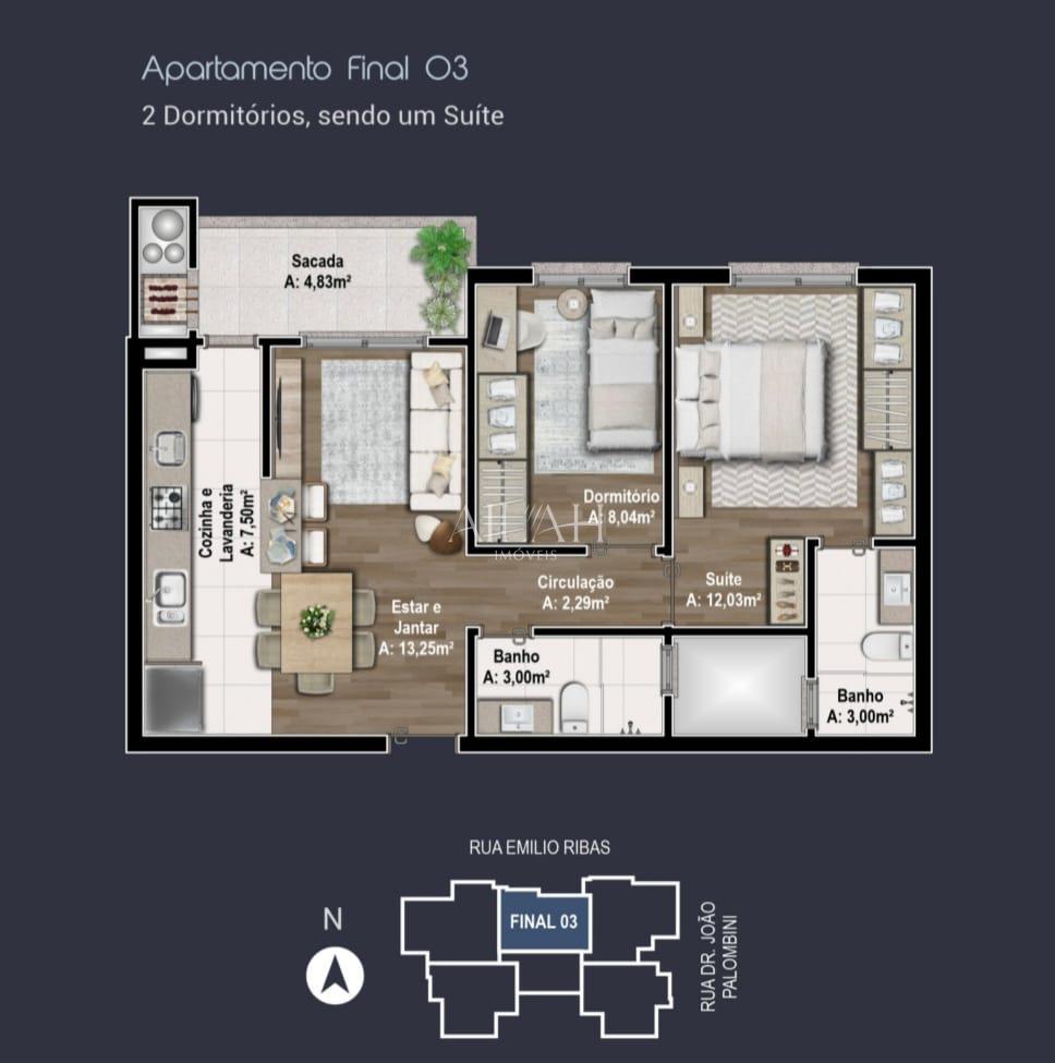 Apartamento, 2 quartos, 70 m² - Foto 5