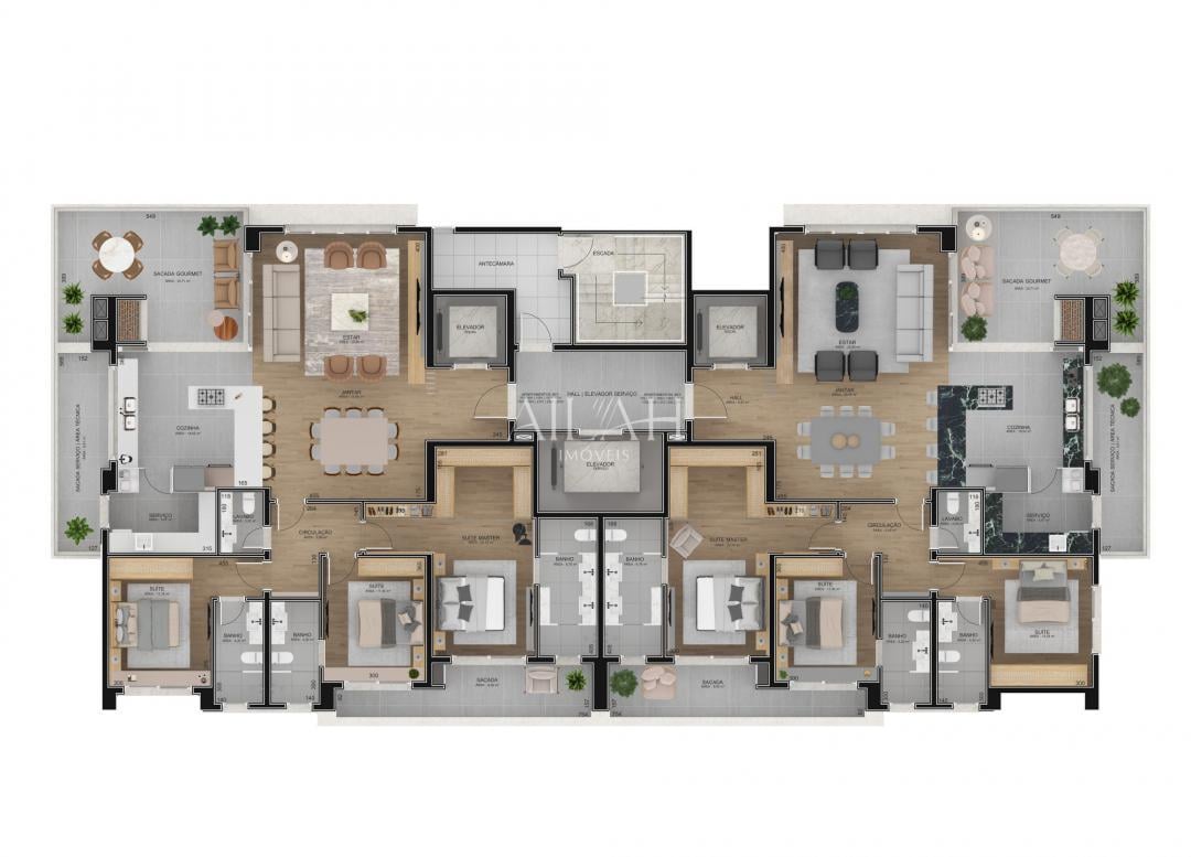 Apartamento, 3 quartos, 225 m² - Foto 20