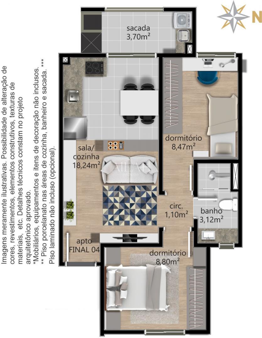 Apartamento, 2 quartos, 91 m² - Foto 16