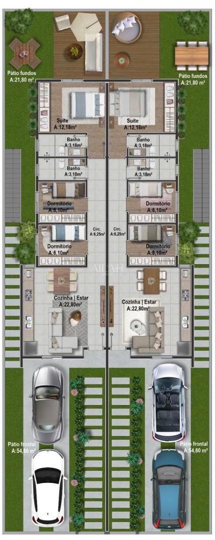 Casa, 3 quartos, 70 m² - Foto 10