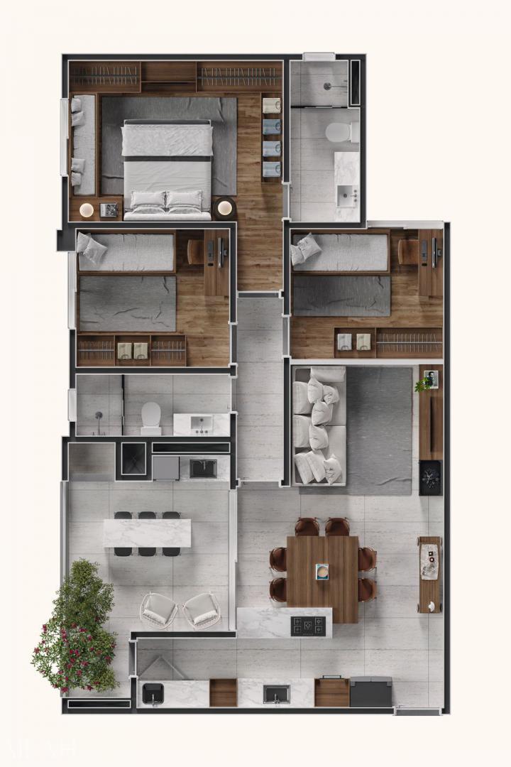 Apartamento, 3 quartos, 94 m² - Foto 17