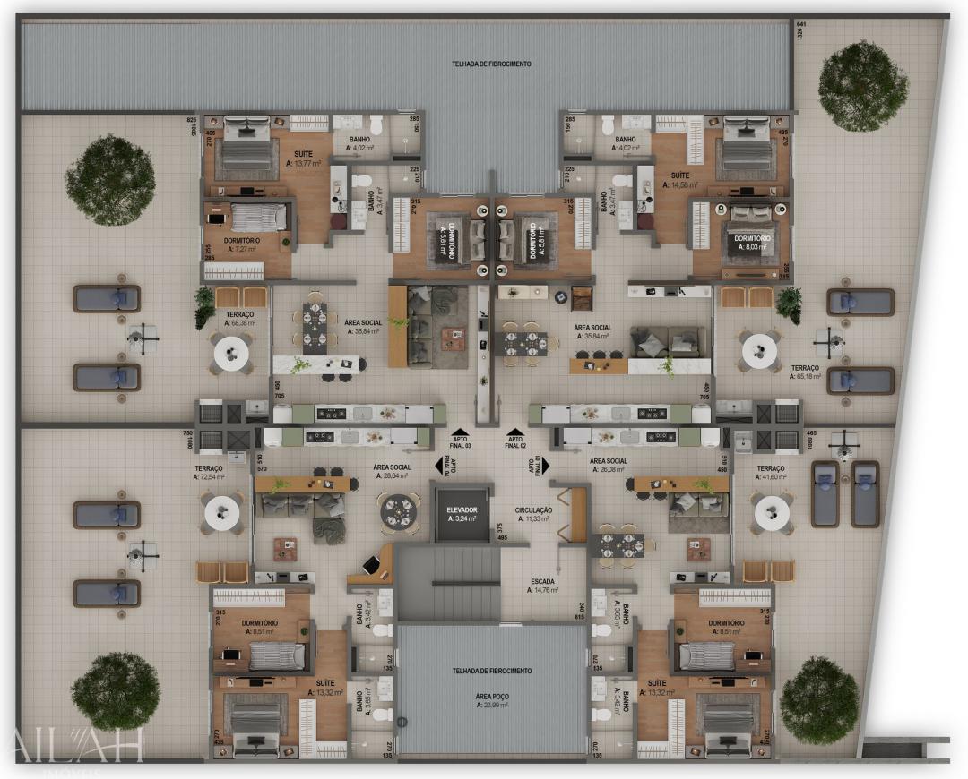 Apartamento, 2 quartos, 75 m² - Foto 10