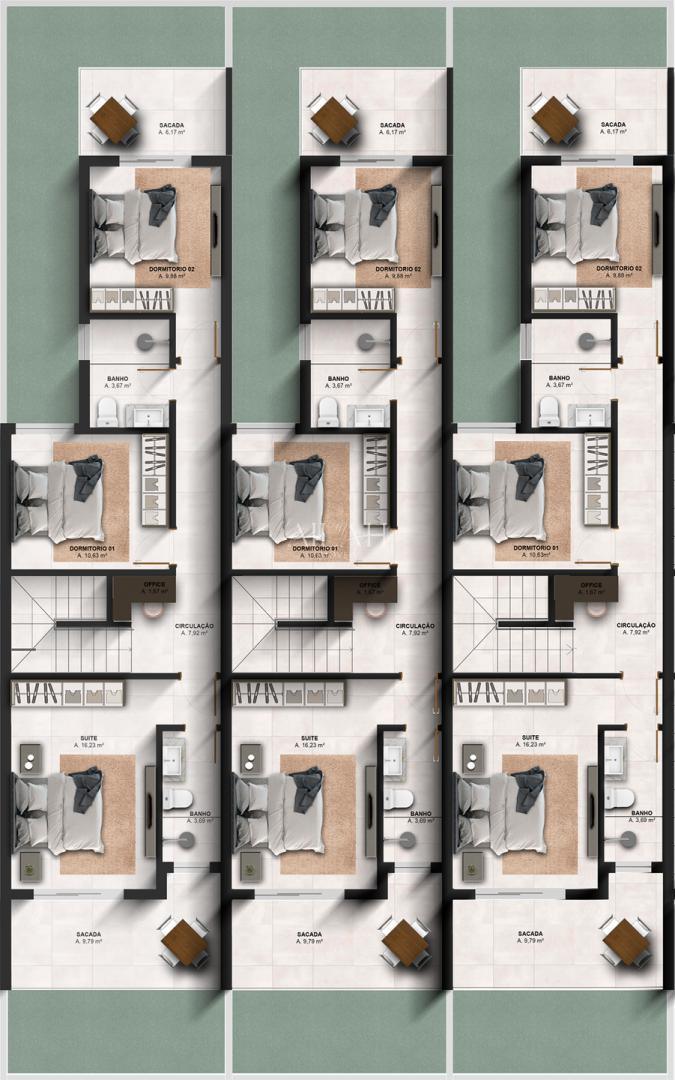 Casa, 3 quartos, 155 m² - Foto 3