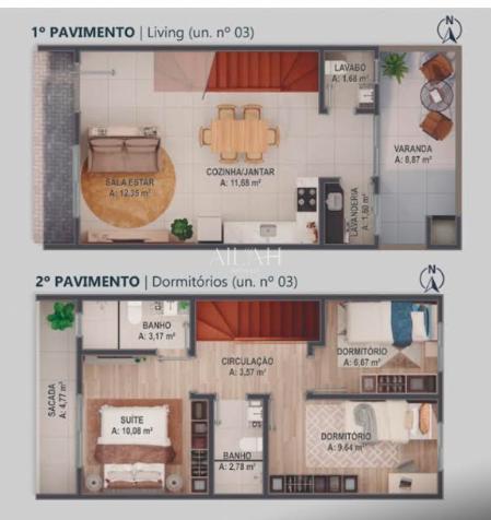 Casa, 3 quartos, 84 m² - Foto 5