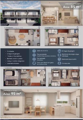 Casa, 3 quartos, 85 m² - Foto 2