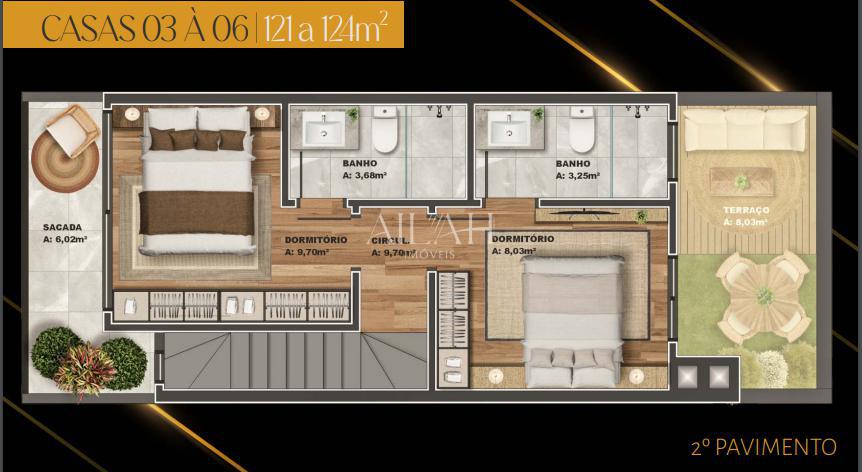 Casa, 2 quartos, 130 m² - Foto 3