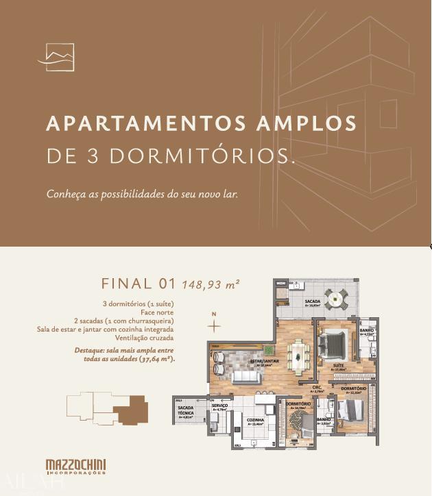 Apartamento, 3 quartos, 104 m² - Foto 6