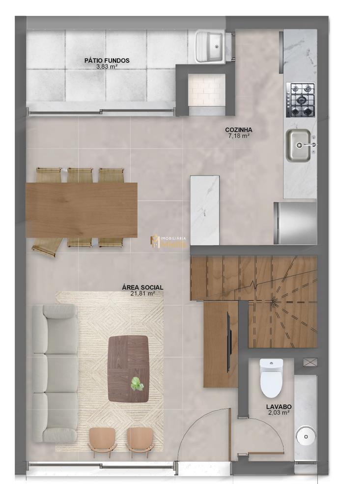 Casa de Condomínio, 2 quartos - Foto 10