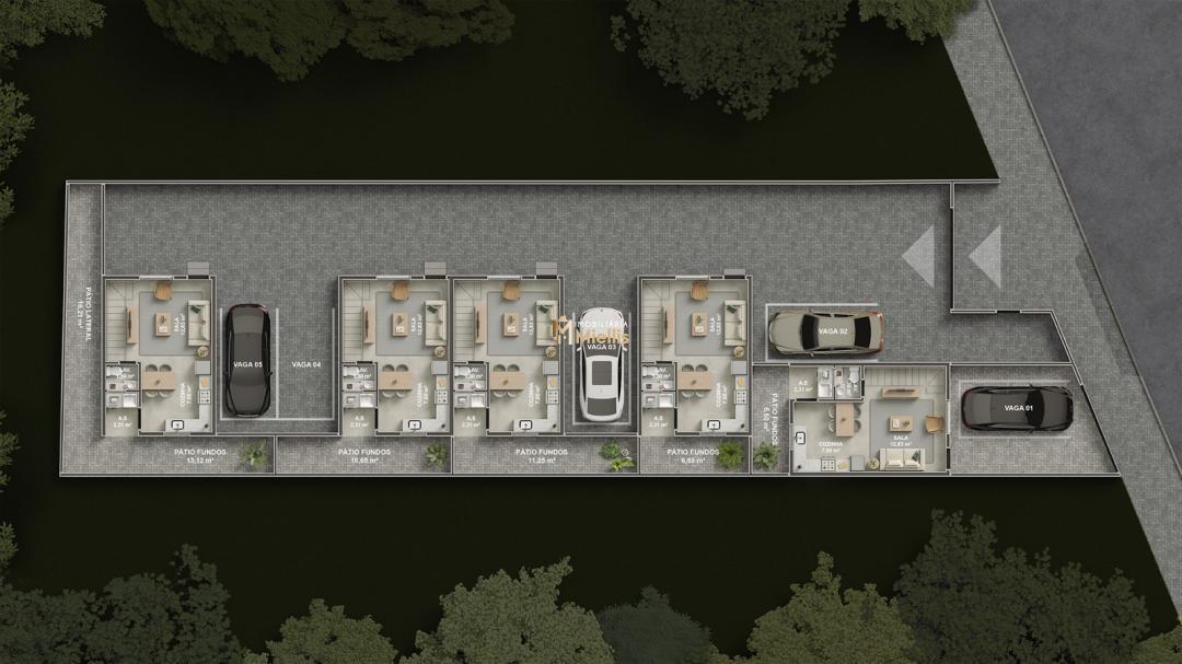 Casa de Condomínio, 2 quartos - Foto 2