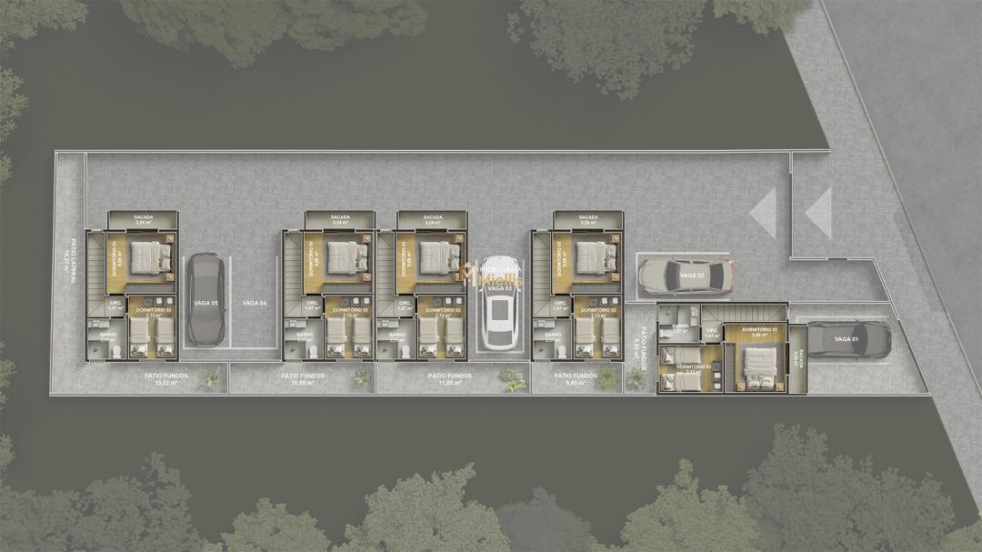 Casa de Condomínio, 2 quartos - Foto 3