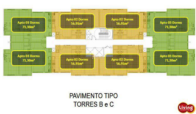 Apartamento, 2 quartos, 56 m² - Foto 15