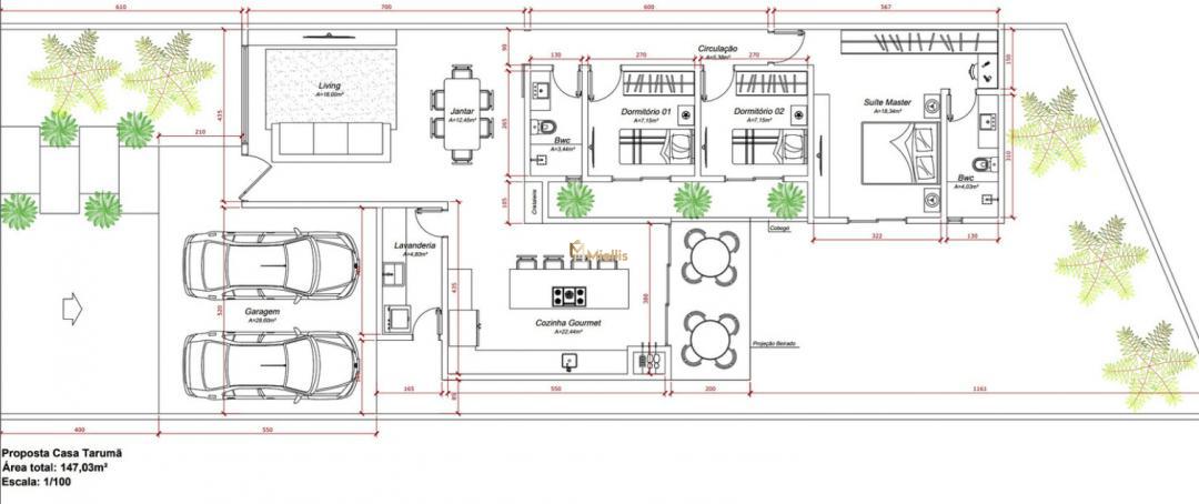Casa de Condomínio, 3 quartos - Foto 9