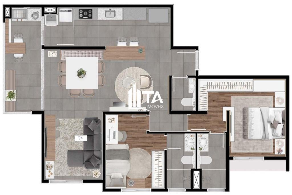 Apartamento, 2 quartos, 83 m² - Foto 26