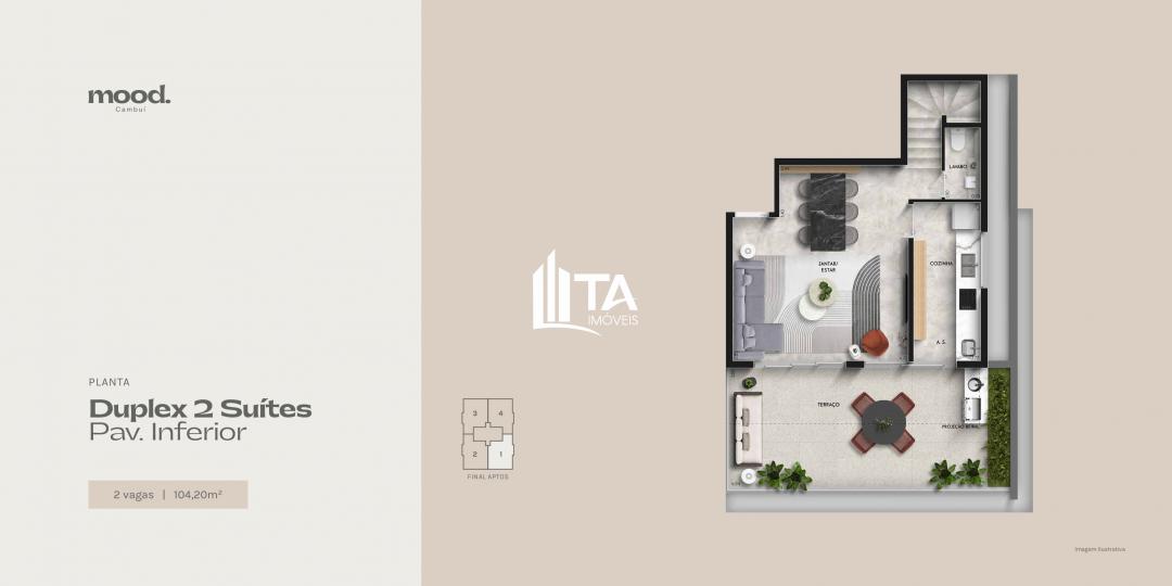 Apartamento, 2 quartos, 104 m² - Foto 29