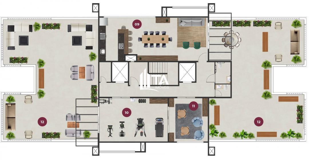 Apartamento, 3 quartos, 77 m² - Foto 13