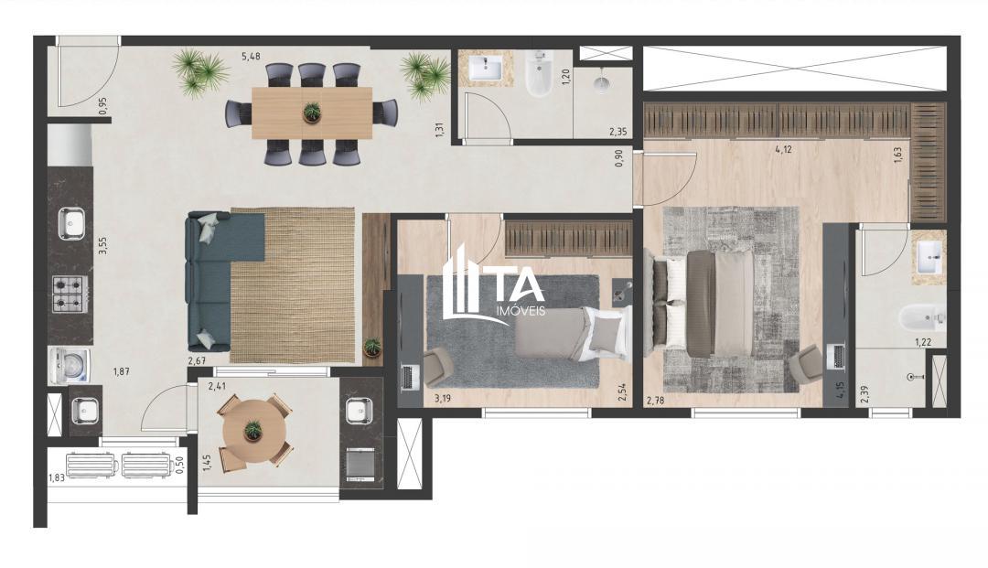 Apartamento, 3 quartos, 77 m² - Foto 18