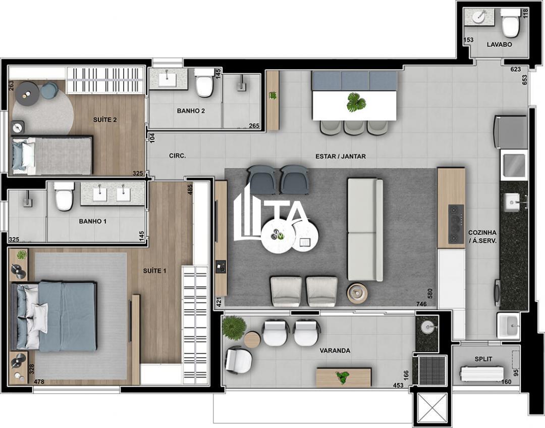 Apartamento, 3 quartos, 105 m² - Foto 34