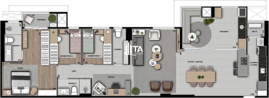 Apartamento, 3 quartos, 148 m² - Foto 33