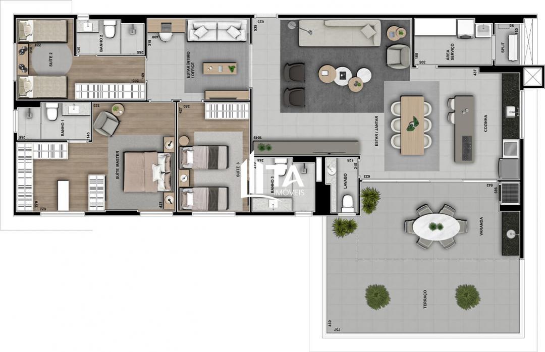 Apartamento, 3 quartos, 201 m² - Foto 33
