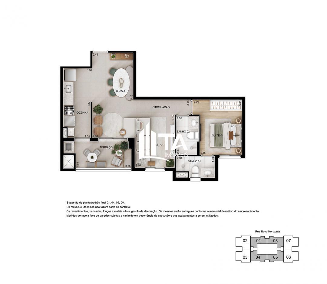 Apartamento, 2 quartos, 60 m² - Foto 28