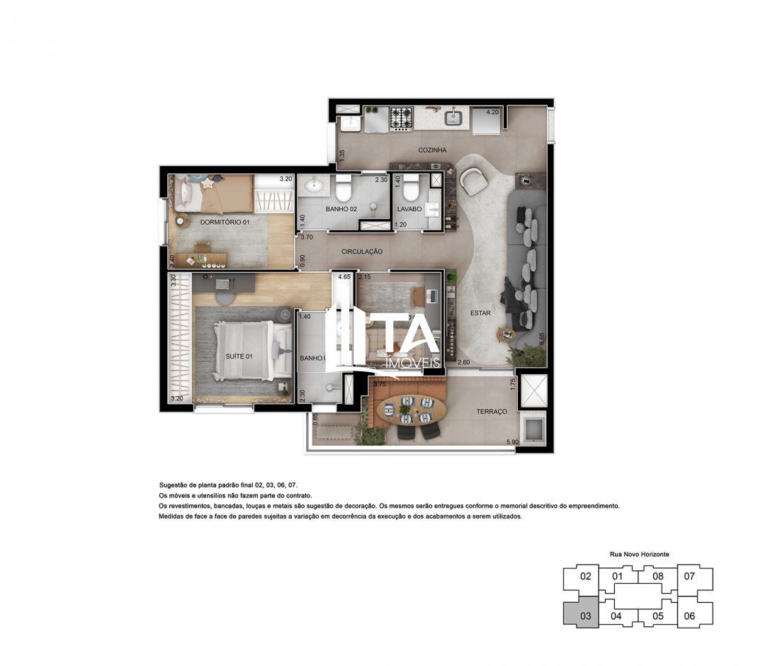 Apartamento, 3 quartos, 76 m² - Foto 27