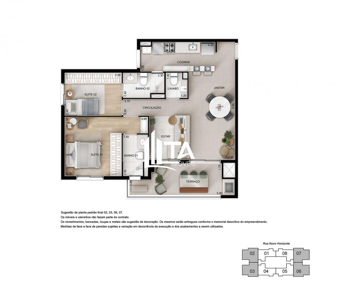 Apartamento, 3 quartos, 76 m² - Foto 28