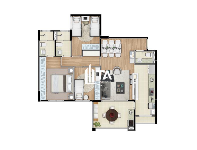 Apartamento, 2 quartos, 91 m² - Foto 29