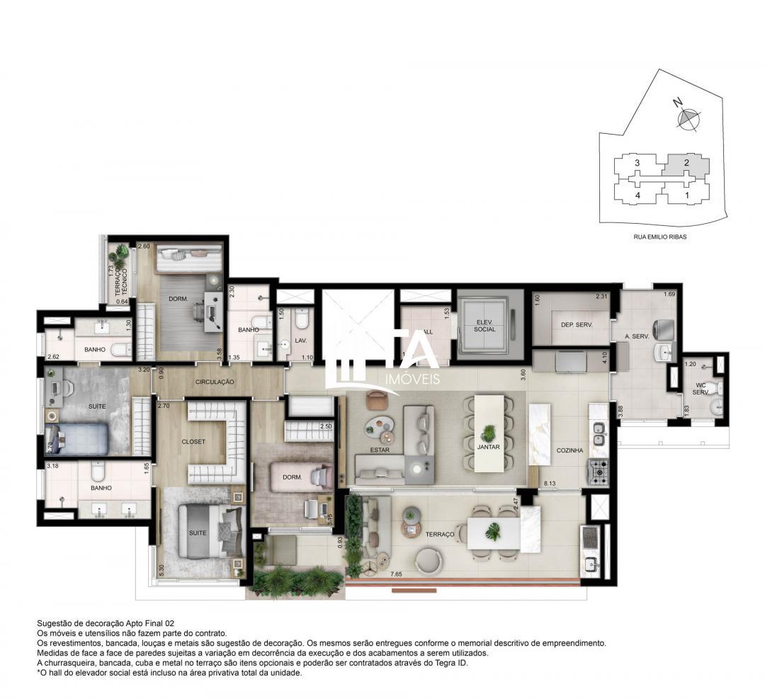 Apartamento, 3 quartos, 157 m² - Foto 38