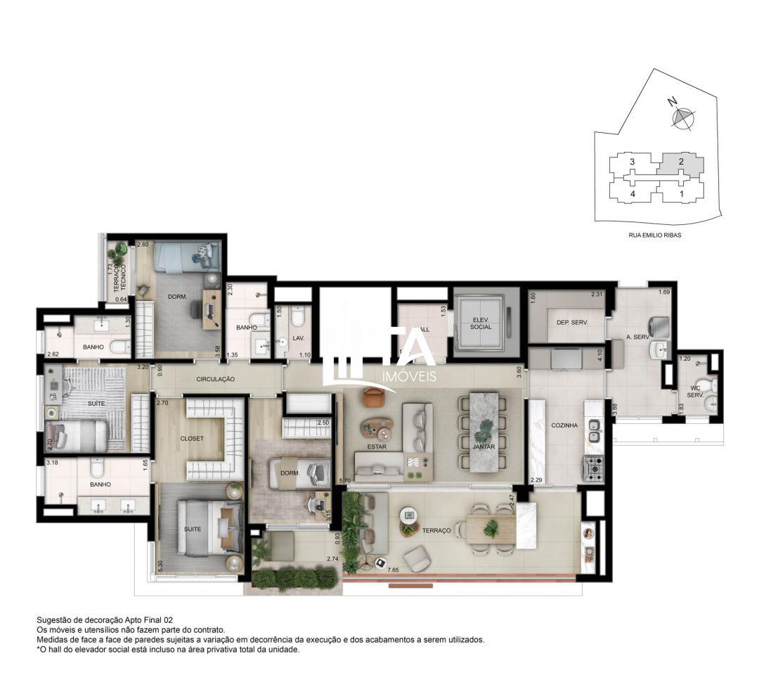 Apartamento, 3 quartos, 157 m² - Foto 40