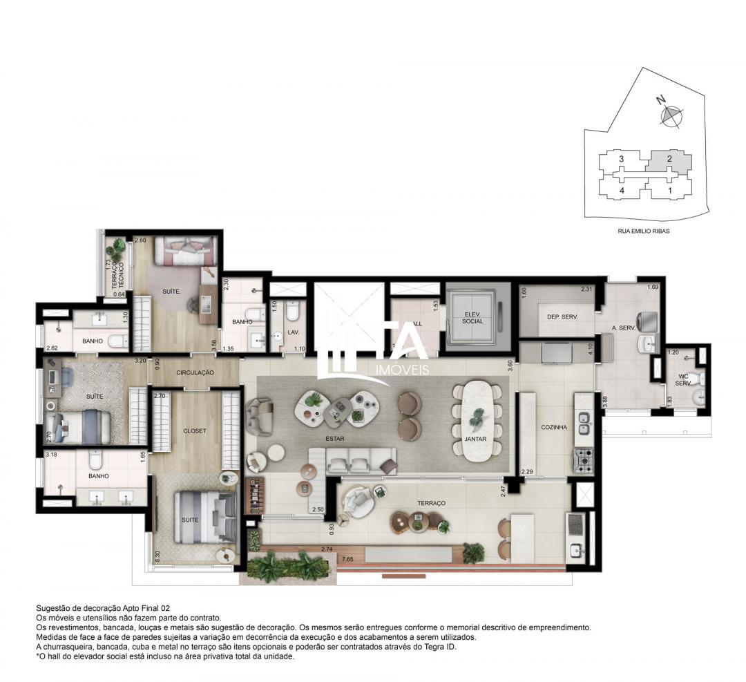 Apartamento, 3 quartos, 157 m² - Foto 41