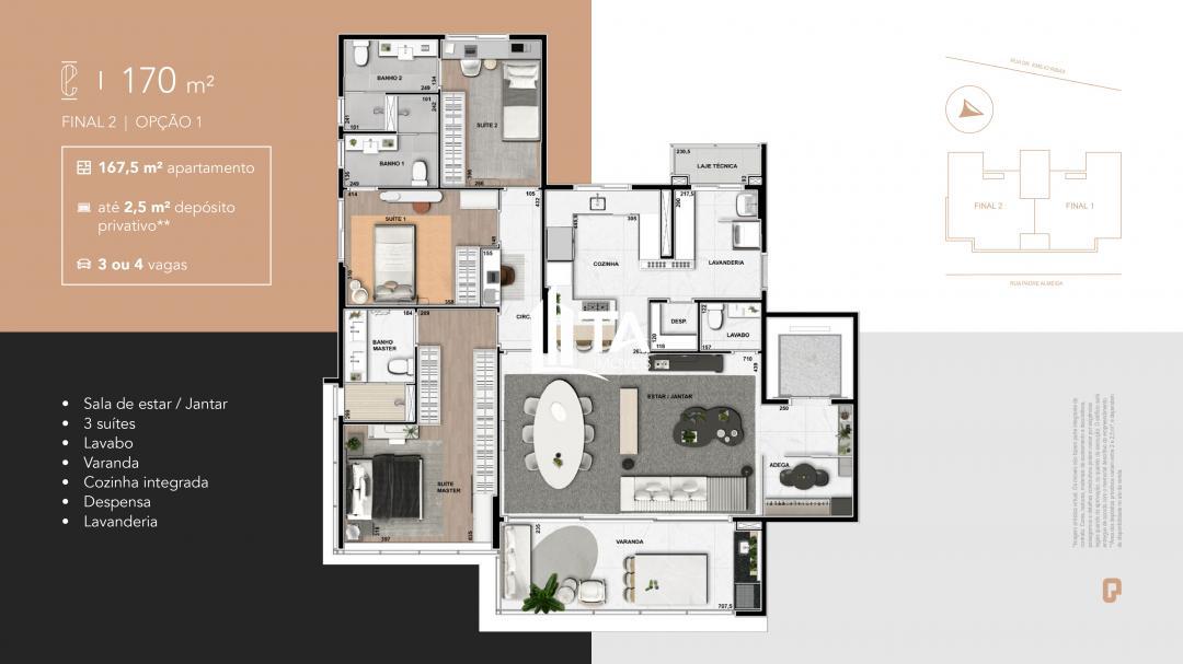 Apartamento, 3 quartos, 170 m² - Foto 25