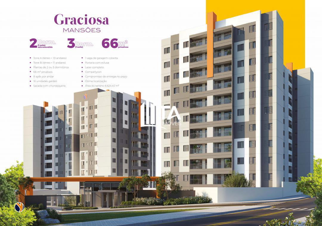 Apartamento, 2 quartos, 66 m² - Foto 2