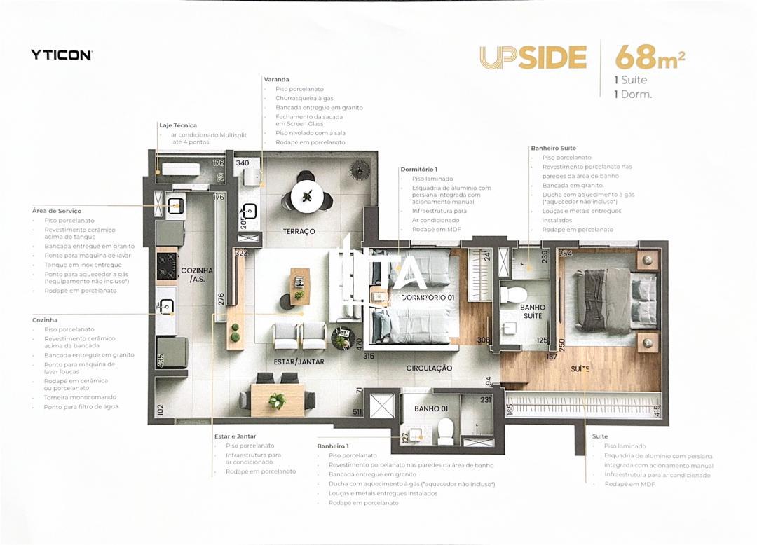 Apartamento, 2 quartos, 68 m² - Foto 7