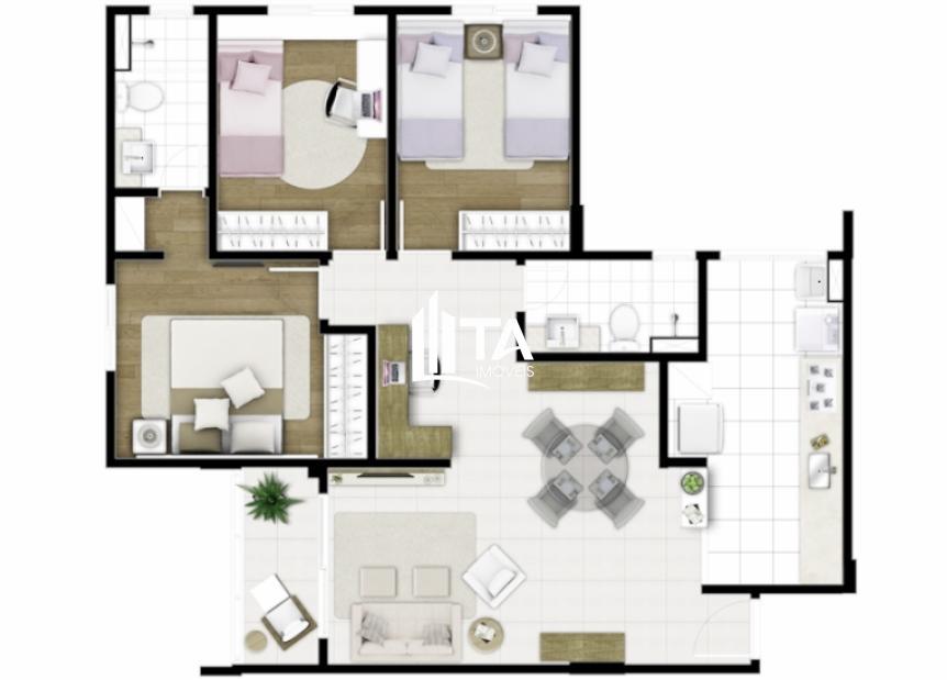 Apartamento, 3 quartos, 80 m² - Foto 34