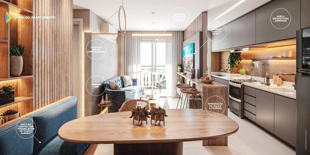 Apartamento, 2 quartos, 56 m² - Foto 13