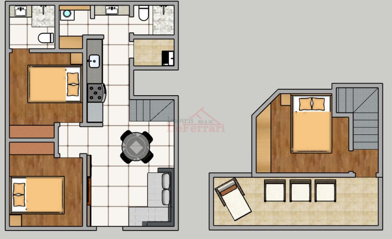 Apartamento, 3 quartos, 80 m² - Foto 2