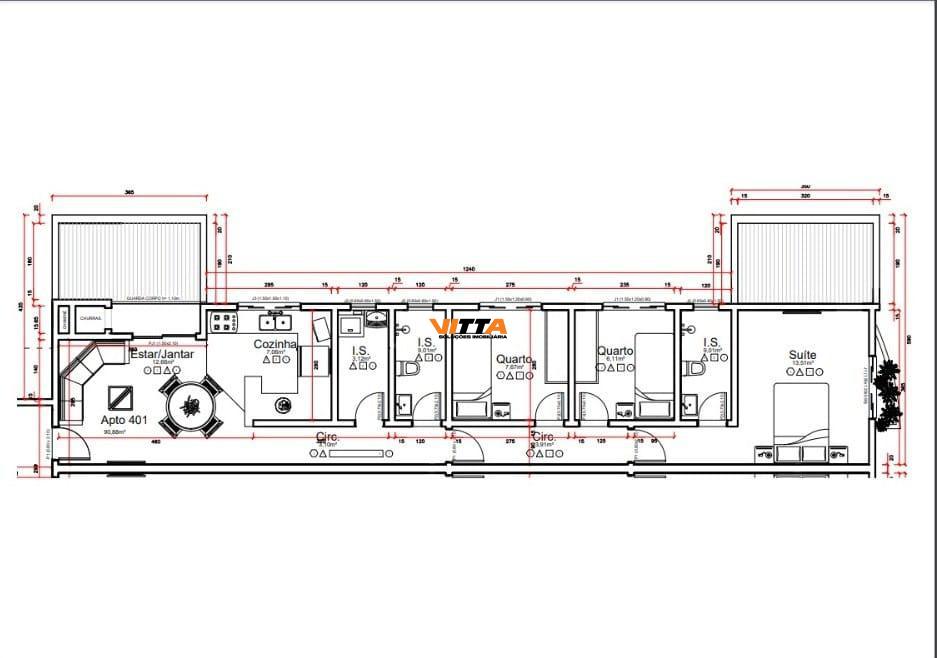 Apartamento, 3 quartos, 90 m² - Foto 4