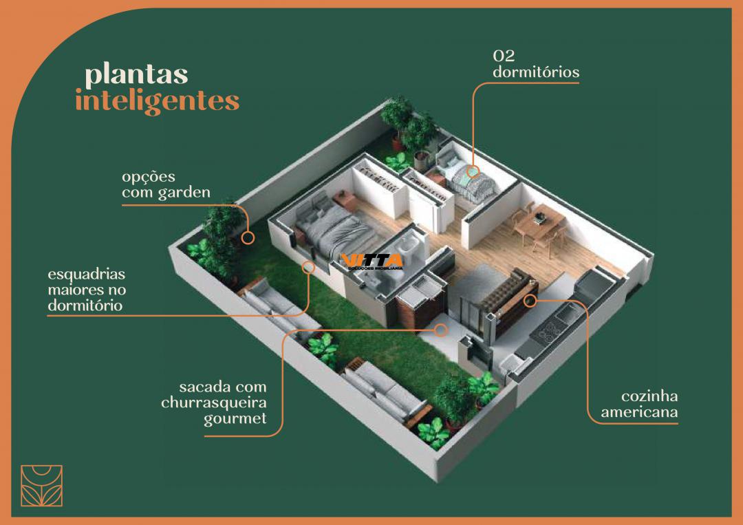 Apartamento, 2 quartos, 44 m² - Foto 20