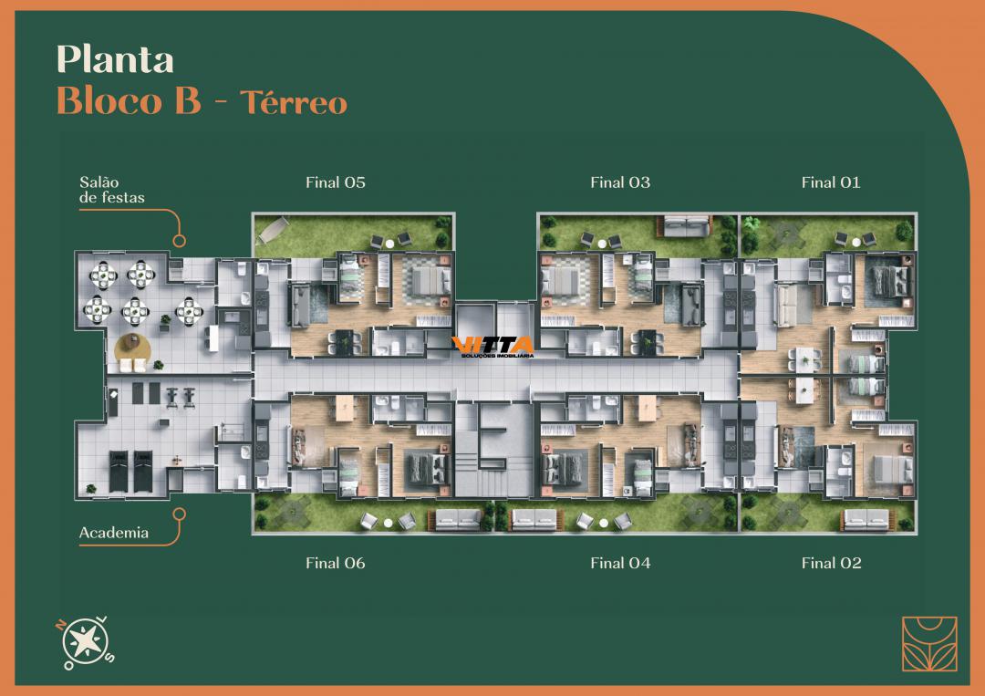 Apartamento, 2 quartos, 44 m² - Foto 28