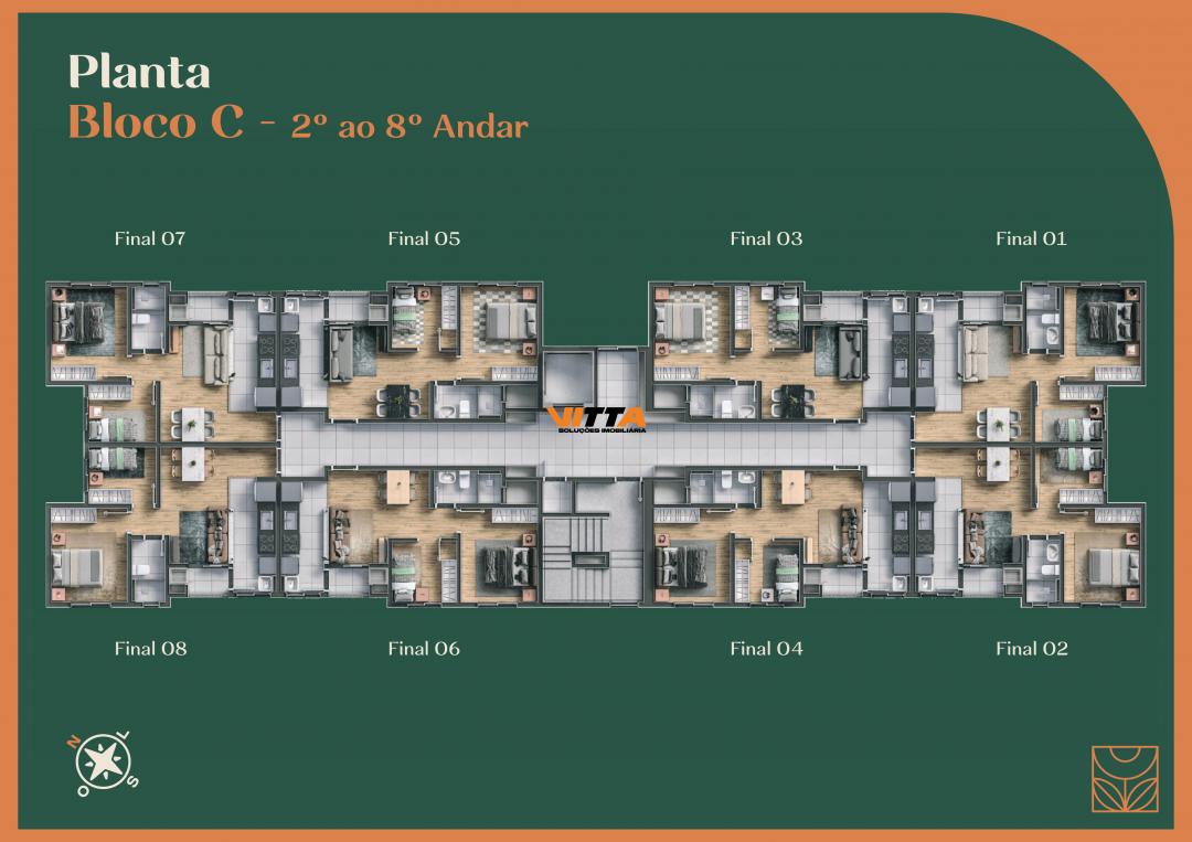 Apartamento, 2 quartos, 44 m² - Foto 31