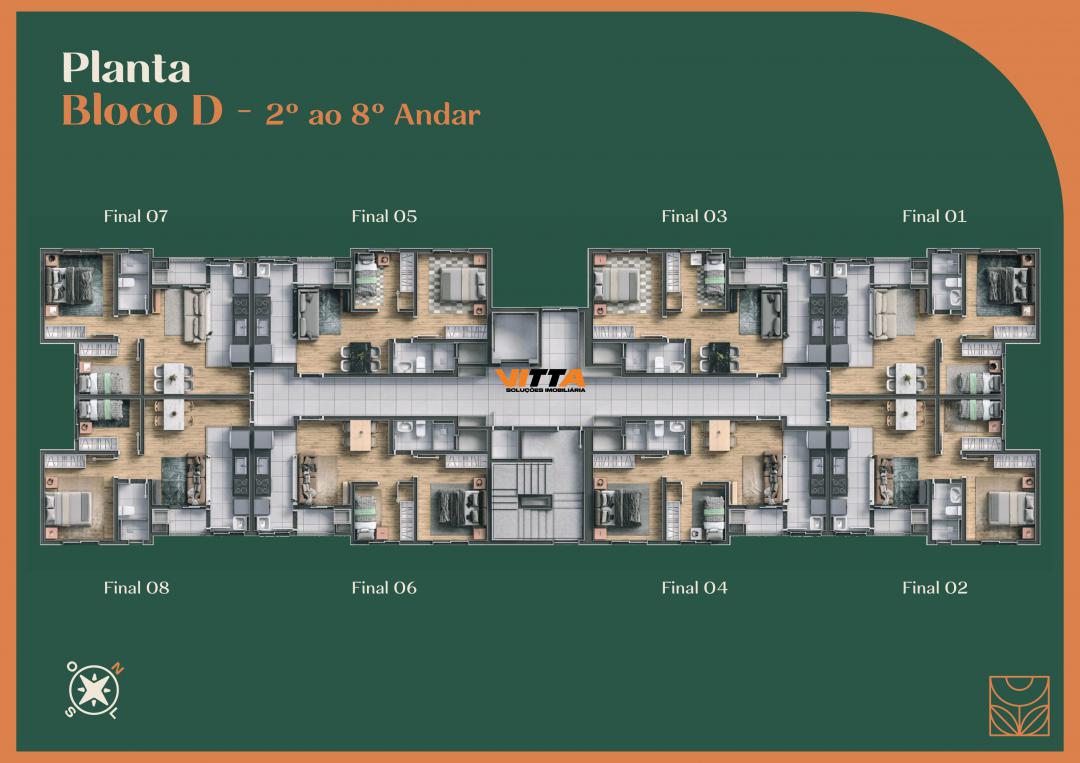 Apartamento, 2 quartos, 44 m² - Foto 33